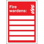 Fire Wardens (Space for 5 People)