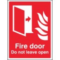 Fire Door Do Not Leave Open