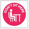 Do Not Sit Here - Self Adhesive Sticker