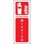 Extinguisher Missing