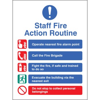 Staff Fire Action