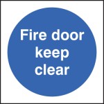 Fire Door Keep Clear