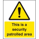 This Is a Security Patrolled Area