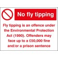 No Fly Tipping