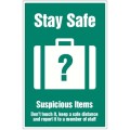 Stay Safe - Suspicious Items