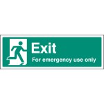 Exit for Emergency Use Only