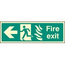 HTM Fire Exit - Arrow Left