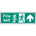 HTM Fire Exit - Arrow Up / Straight On