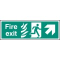 HTM Fire Exit - Arrow Up Right 