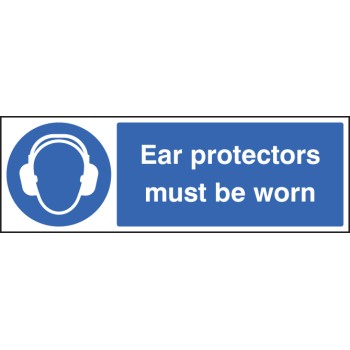 Ear Protectors Must be Worn