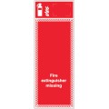 Extinguisher Missing Board