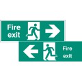 Double Sided Large Fire Exit - Left / Right