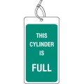 Safety Tag this Cylinder Is Full (Pack of 10)