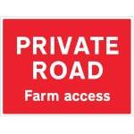 Private Road - Farm Access