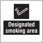 Designated Smoking Area - Add a Logo - Site Saver