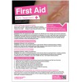 Burns - First Aid Poster