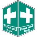 First Aid Box- Projecting Sign