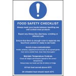 Food Safety Checklist