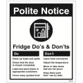 Refrigerator - Do's & Don'ts