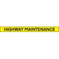 Highway Maintenance - Reflective Self Adhesive Vinyl