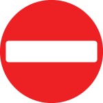 No Entry - Class RA1