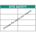 Custom Site Safety Board - Select 8 Messages