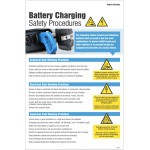 Battery Charging Safety Checklist - Poster