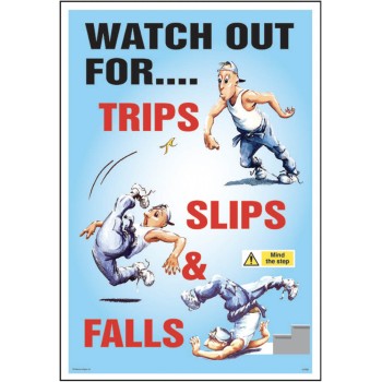 Trips Slips and Falls - Poster