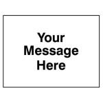 Your Message Here - Class RA1 - Rectangle - Temporary