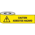 Caution - Asbestos Hazard - Barrier Tape