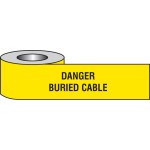 Danger - Buried Cable - Underground Tape