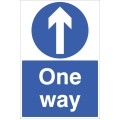 One Way - Floor Graphic