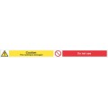 Caution - Damaged Racking - Do Not Use