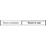 Room in Use / Room Available - Door Slider