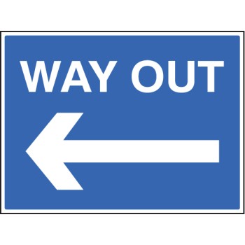 Way Out - Arrow Left