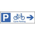 Cycle Parking - Arrow Right