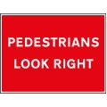 Pedestrians Look Right