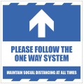 Arrow Up - Follow the One Way System