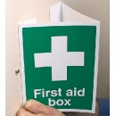 First Aid Box- Projecting Sign