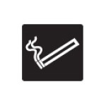 Designated Smoking Area Signs